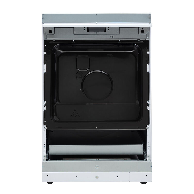 Equator 24" Electric Cooking Range with Convection Oven and Air Fryer, White image number 7