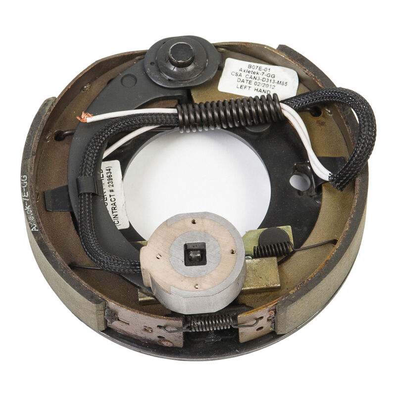 Husky Towing Electric Trailer Brake Assembly Kit - 7x1.25" - 2,200lb - Left hand image number 1