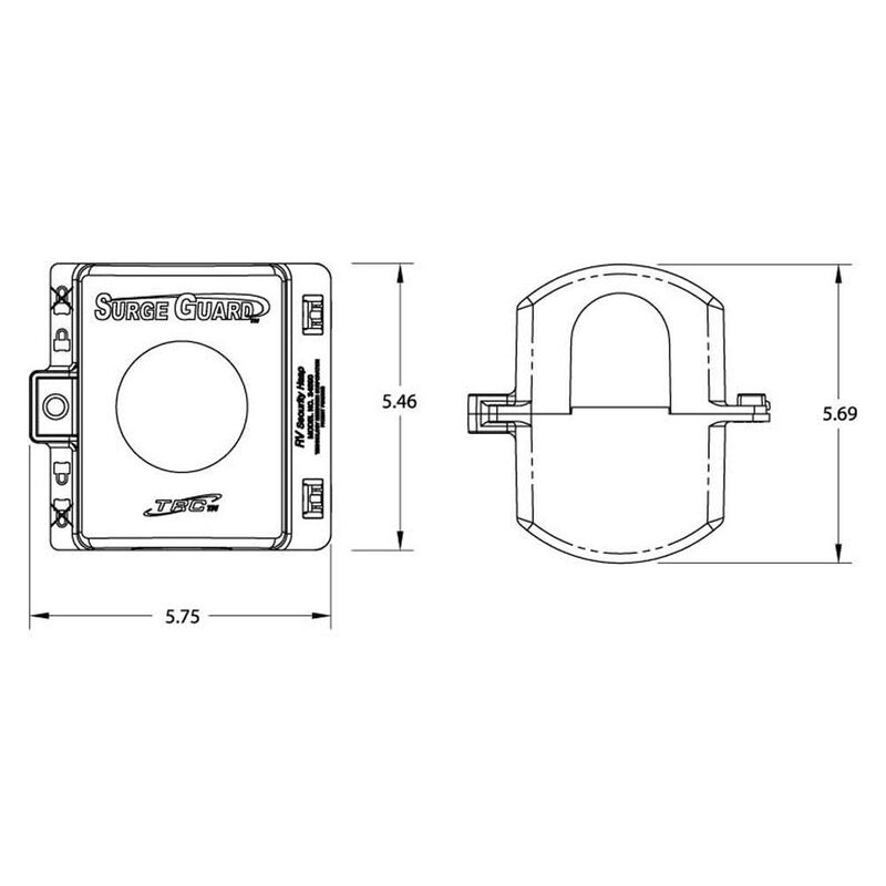 Surge Guard Universal Lock Hasp image number 2