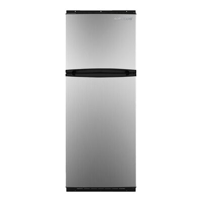 CONTOURE 10.7 cu. ft. 12V DC Power Frost-Free Compact Refrigerator, Stainless Steel &ndash; Camping World Exclusive!