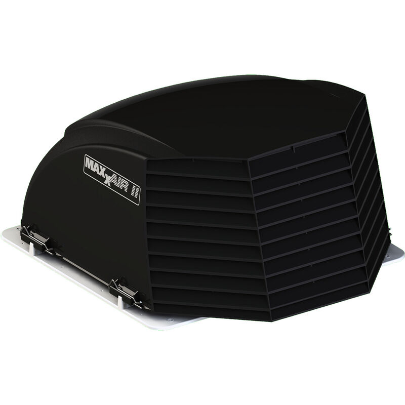 MaxxAir II Roof Vent Cover, Black image number 1