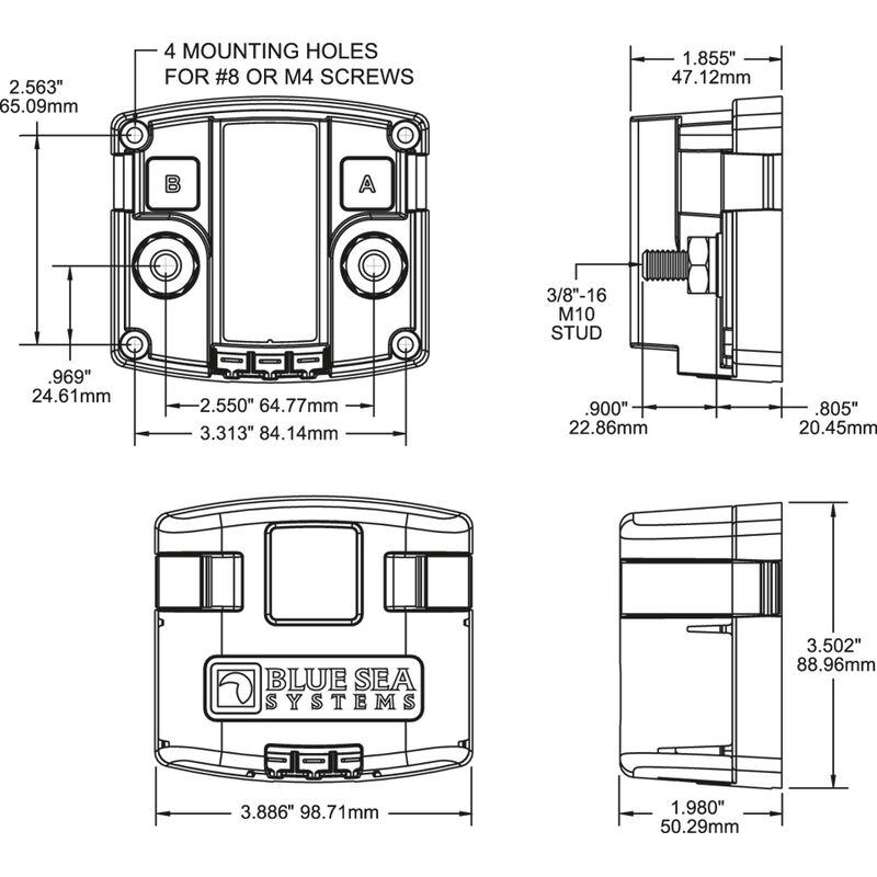 Blue Sea Systems Automatic Charging Relay Only image number 2
