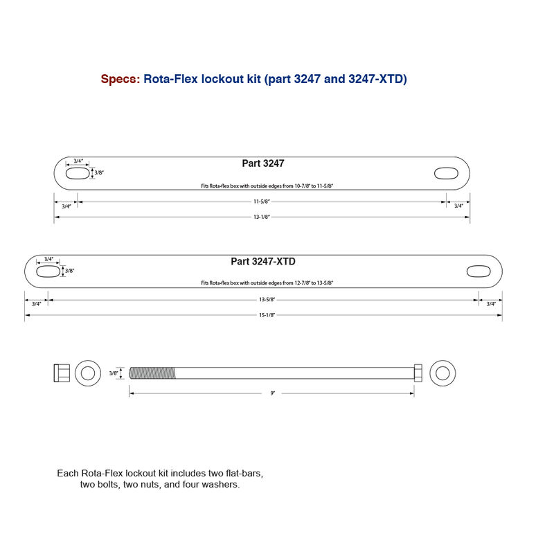 Andersen Hitches Ultimate Connection Rota-Flex Lockout Kit image number 2
