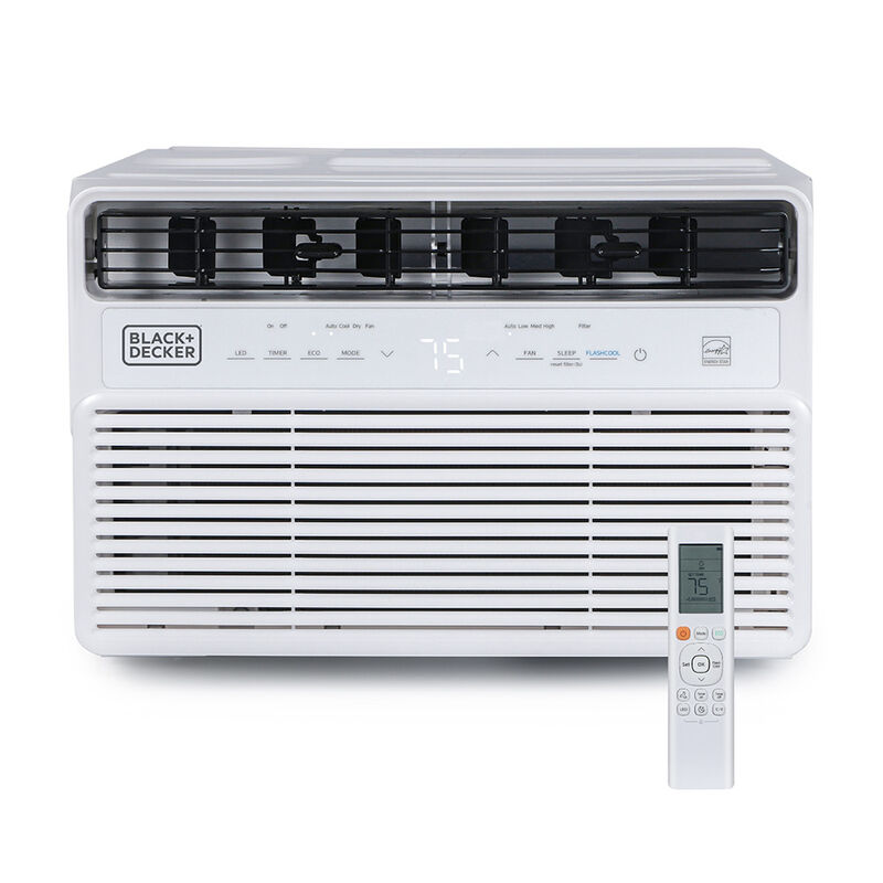 Black+Decker BD08NWES Inverter Window Air Conditioner, 8000 BTU image number 1