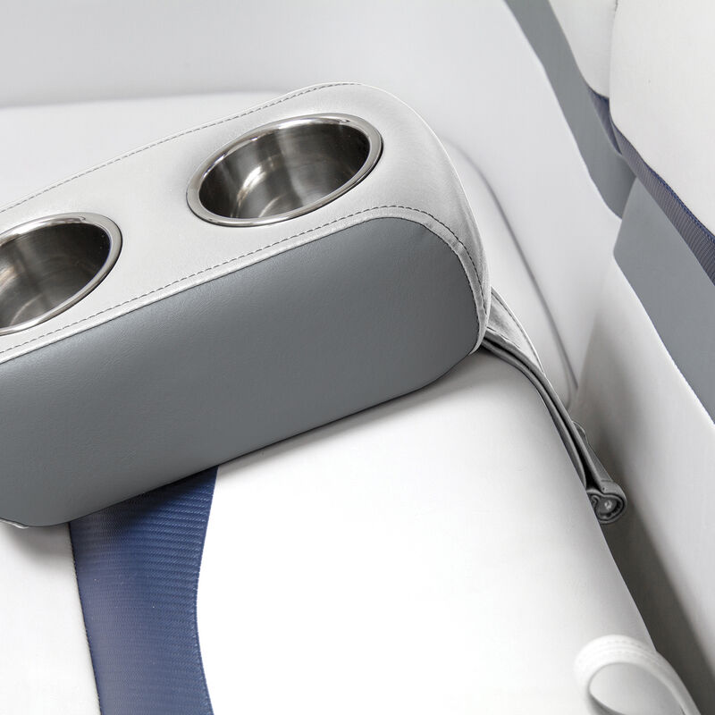 Wise Portable Stainless Double Drink Holder for Pontoon Furniture image number 7