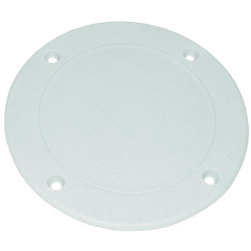 T-H Marine 10" Screw-Down Deck Plate, Fish White image number 4