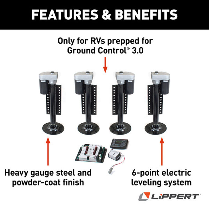 Lippert Ground Control Leveling Kit for Prepped Units image number 2