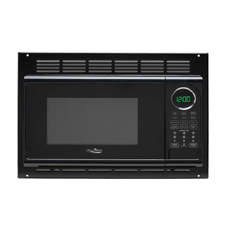 High Pointe 0.9 Cu Ft Microwave Oven, Black image number 1