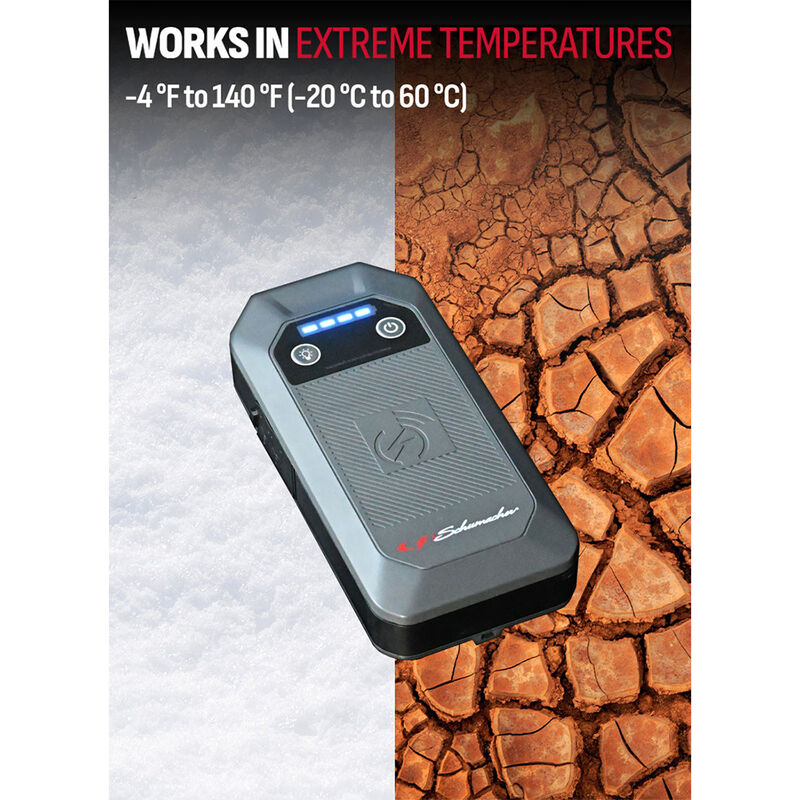 Schumacher SL1674 4-in-1 Lithium Jump Starter and 1500A Portable Power Pack image number 14