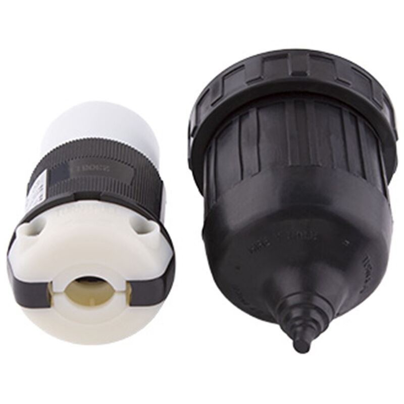 Electric World 30 Amp 3-Prong Female Connector and Weatherproof Boot Kit image number 2