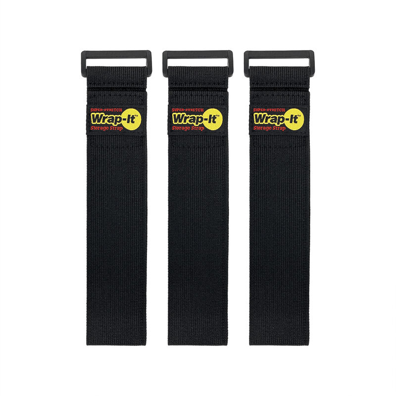 Wrap-It 18" Super-Stretch Storage Straps, 3-Pack image number 1