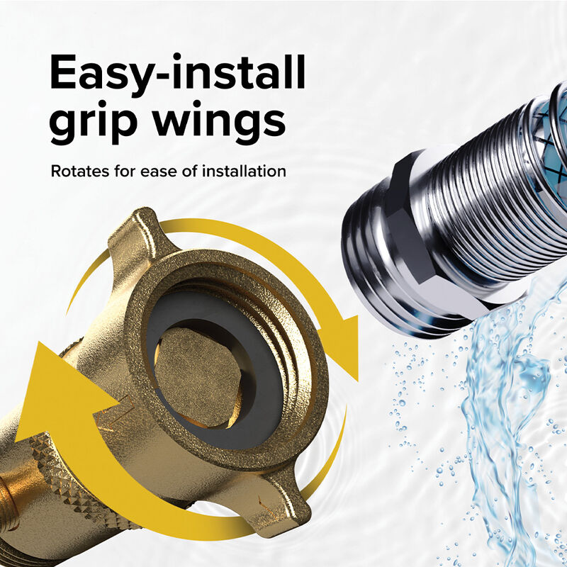 Camco Water Pressure Regulator with Gauge image number 4