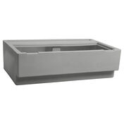 Toonmate Pontoon 27" Bench Seat Base - Gray