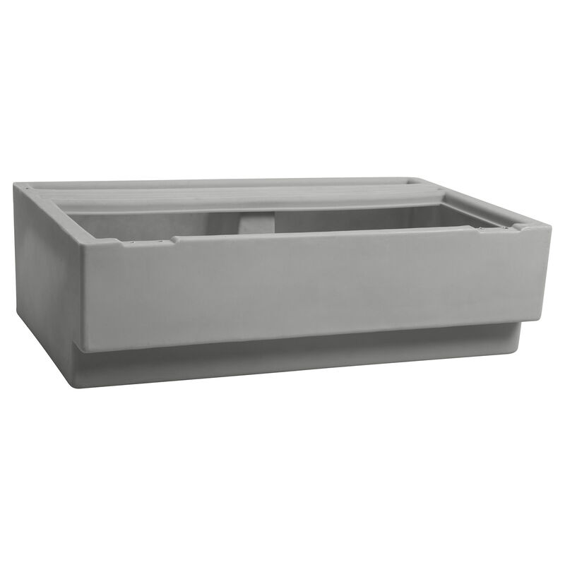 Toonmate Pontoon 27" Bench Seat Base - Gray image number 1