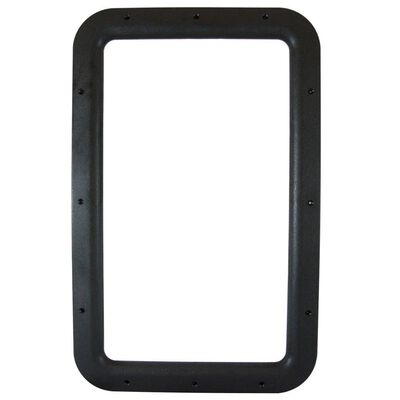 RV Entrance Door Window Frames - Interior Black