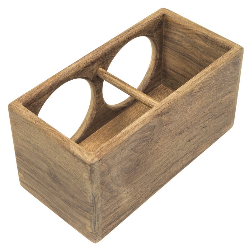 Whitecap Teak Two-Drink Rack image number 2