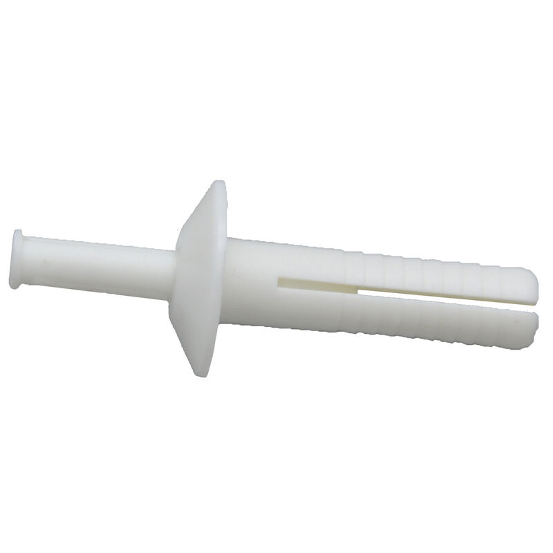 AP Products 1" Plastic Rivet, White, 25-Pack image number 1