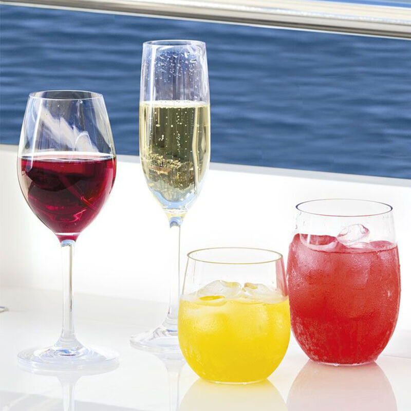 Non-Slip Clear Wine Glass, Set of 6  image number 3