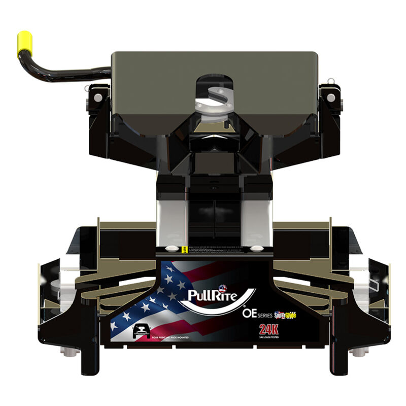 PullRite 4500 SuperGlide 5th Wheel Hitch for GM Puck System, 24K image number 2