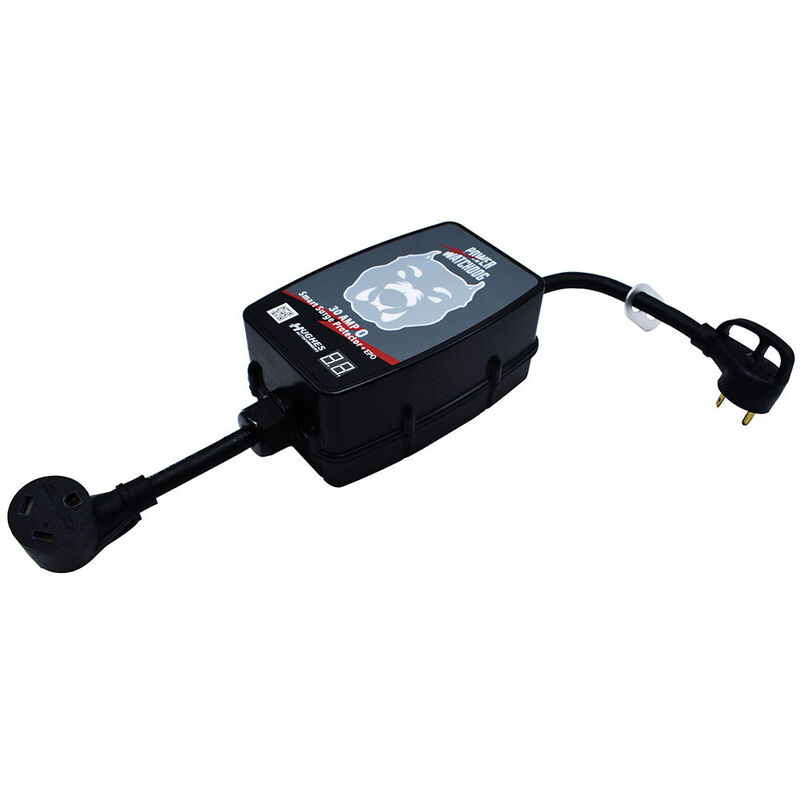 30 Amp Hughes Autoformer Power Watchdog Bluetooth Portable Surge Protector image number 2