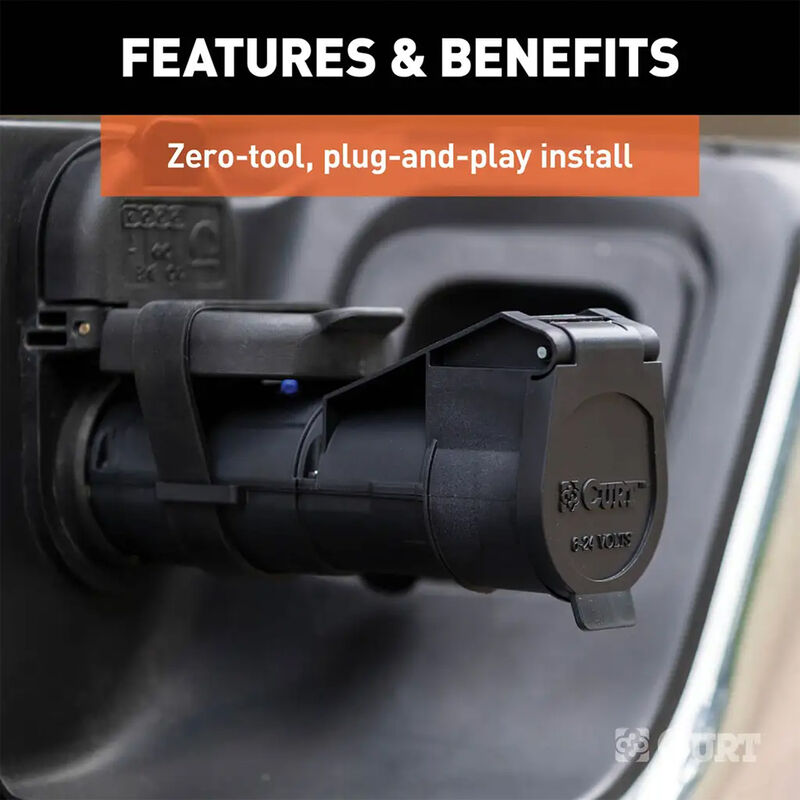 Curt Echo Mobile Bluetooth Electric Trailer Brake Controller, Wireless image number 10