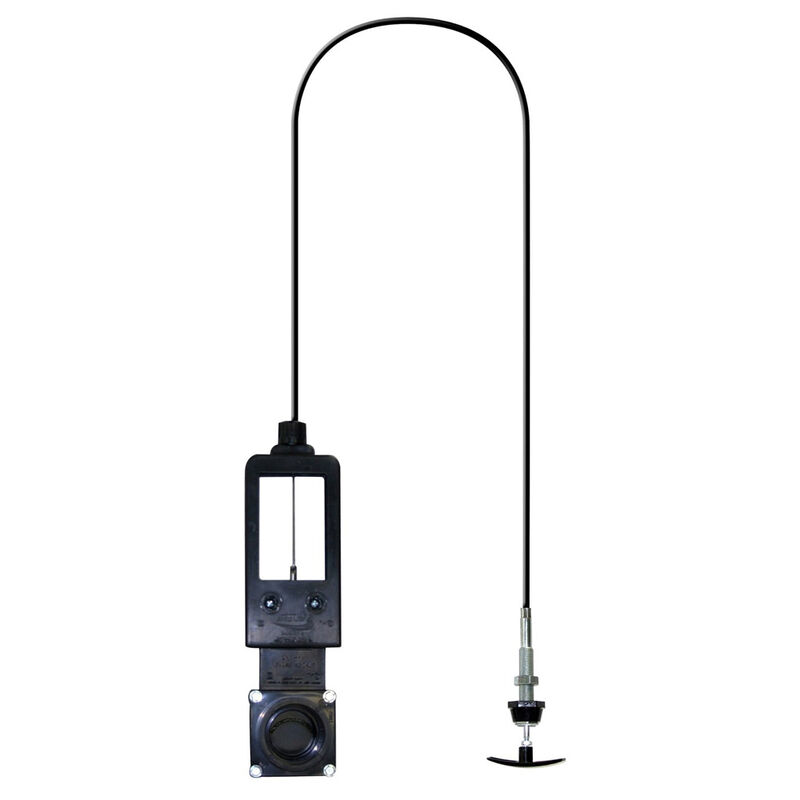 Valterra Cable Valve, 1-1/2" Hub x Spigot with 96" Cable image number 1