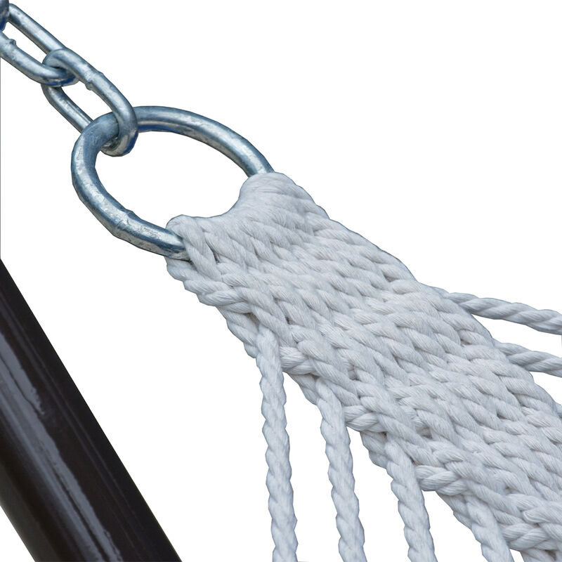 Algoma Rope Hammock, Stand, Pad, and Pillow Combination image number 6