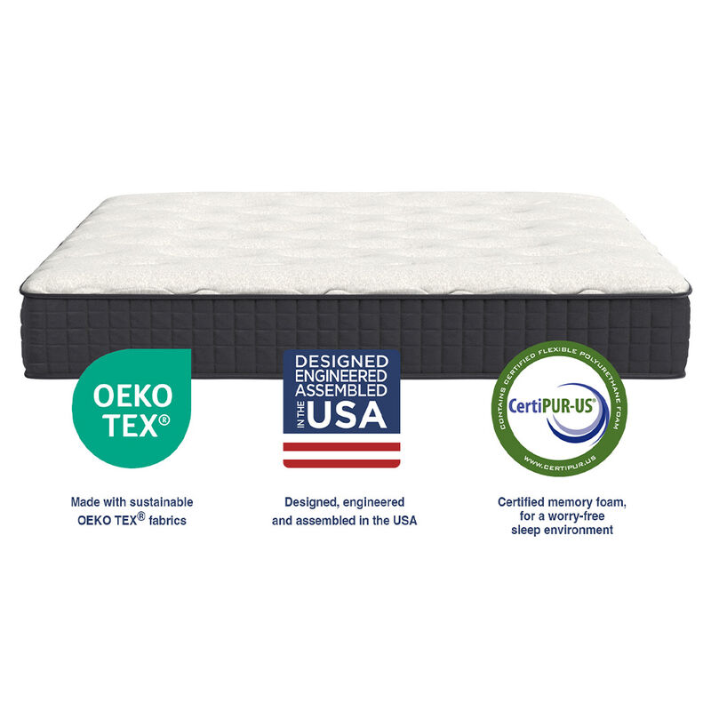 CozyRelief 10" LUXE HYBRID Gel RV Mattress image number 8