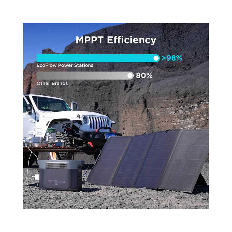 EcoFlow DELTA Max 2000 Portable Power Station with 400W Solar Panel image number 4