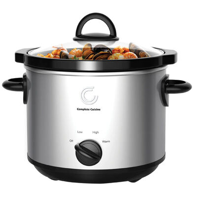 Complete Cuisine 3-Quart Slow Cooker