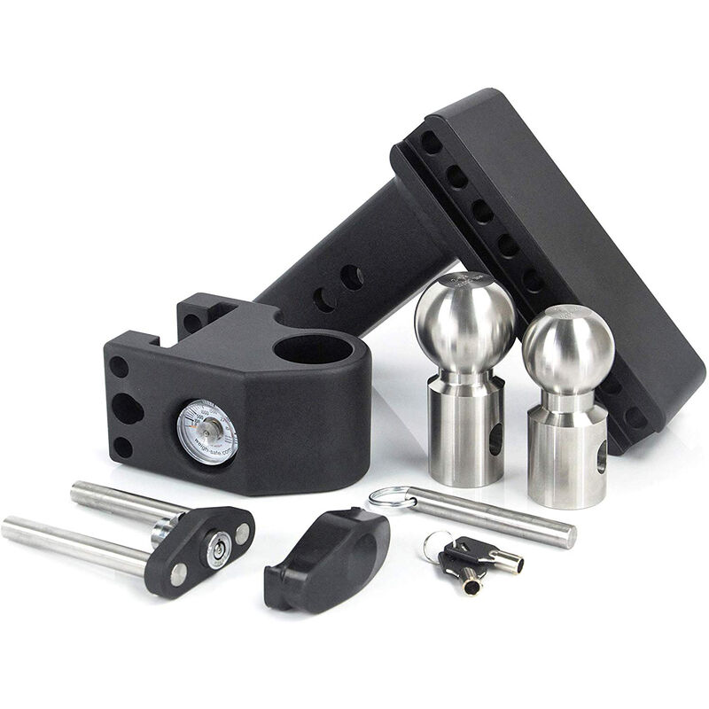 Weigh Safe Steel Drop Hitch, SWS6-2.5, 6" Drop, 2" Shank image number 11