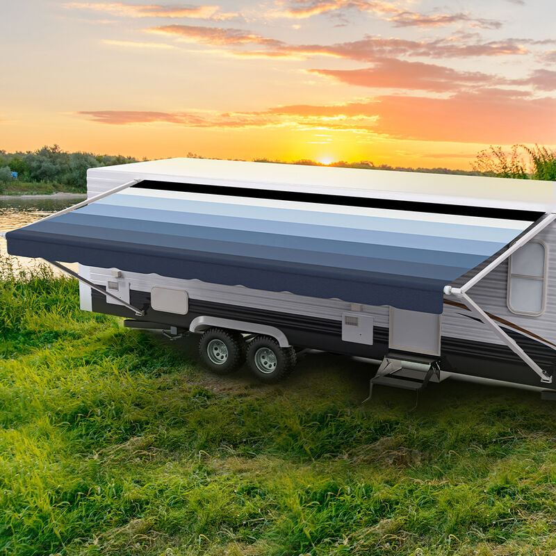 ShadePro Vinyl RV Awning Replacement Fabric image number 8
