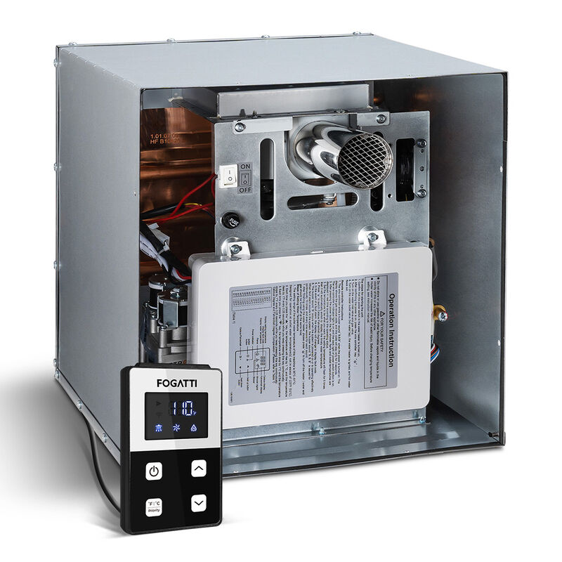 Fogatti InstaShower 8 Plus 55,000 BTU RV Tankless Water Heater without Door image number 1