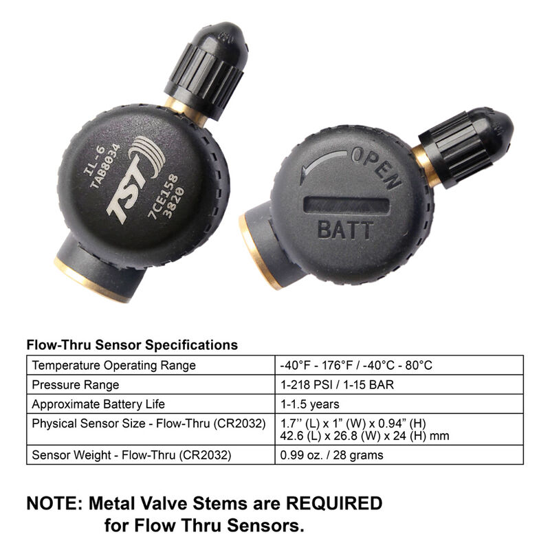 TST 770 Series 4 Flow-Thru TPMS System w/ Color Display & Repeater image number 5