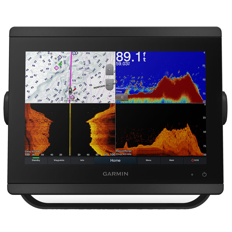 Garmin GPSMAP; 8410xsv 10" Chartplotter/Sounder Combo w/Worldwide Basemap image number 1