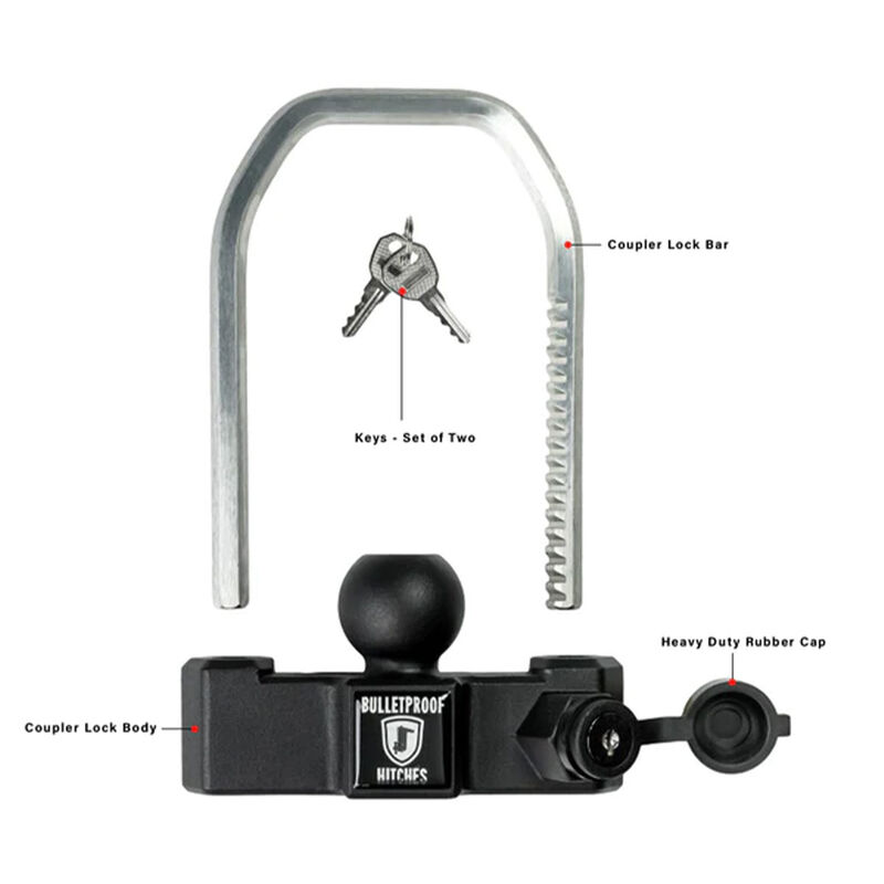 BulletProof Medium-Duty Coupler Lock image number 8