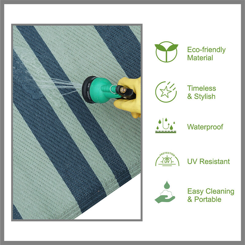 Venture Forward RV Patio Mat w/ Carry Bag, Stripe image number 31