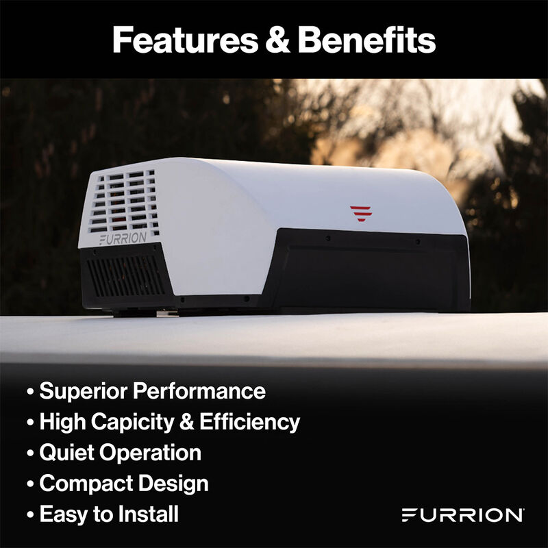 Furrion Chill Cube 18K Variable Speed RV Air Conditioner, Ducted, White image number 5