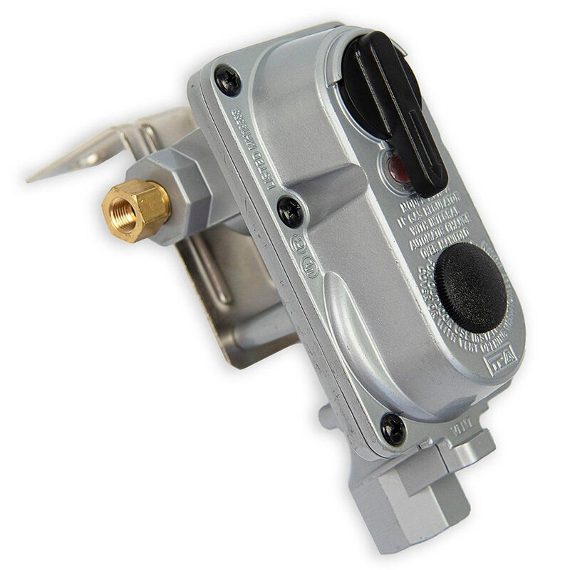 Flame King 2-Stage Auto Changeover Propane Gas RV Regulator image number 5