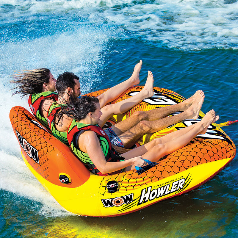 WOW Howler 3-Person Towable Tube image number 5