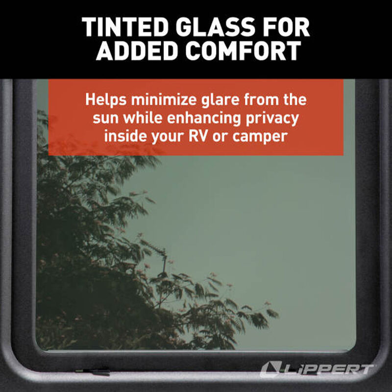 Lippert Thin Shade EcoCell Complete Window Shade Kit for RV Entry Doors image number 6