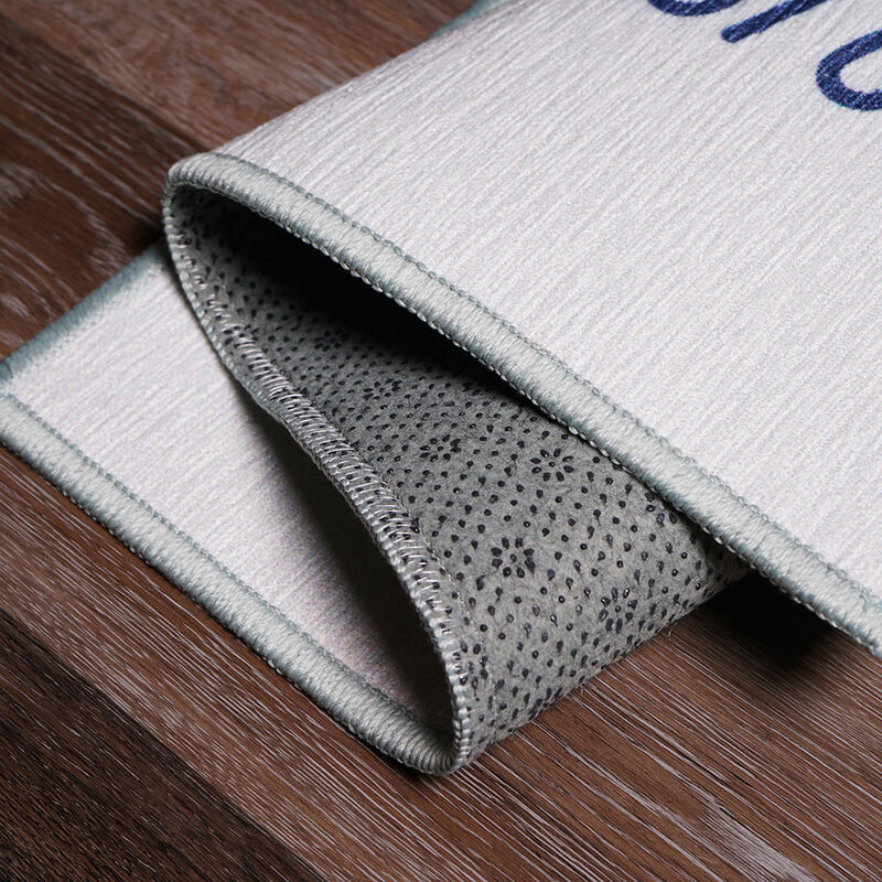 Crystal Art Eat Sleep Fish Door Mat, 27" x 18" image number 3