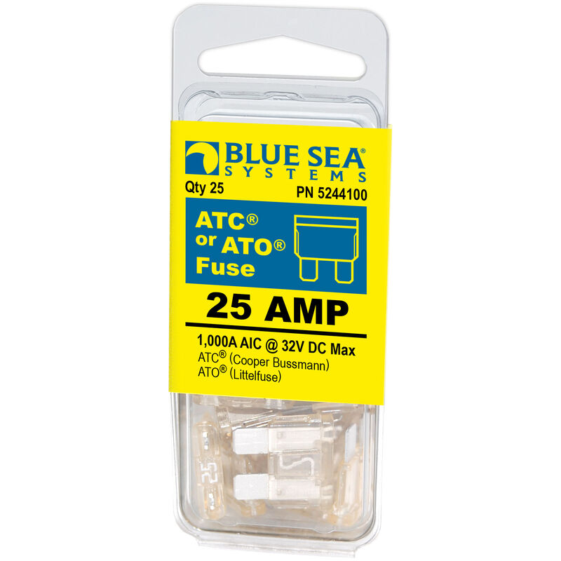 Blue Sea Systems 25A ATO/ATC Fuse image number 1