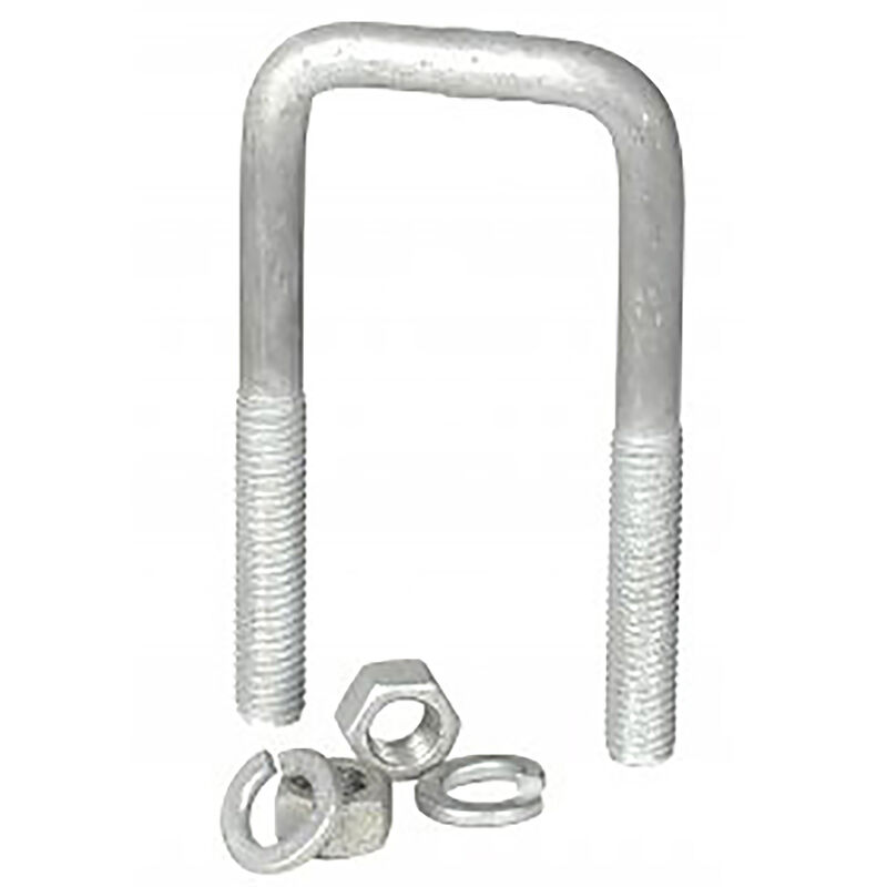 Smith Galvanized U-Bolt, 3-13/16"L x 3-1/16"W image number 1