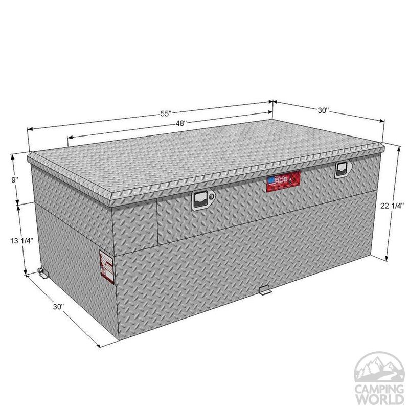 Auxiliary Combo Fuel & Tool Boxes 91 gallon image number 2