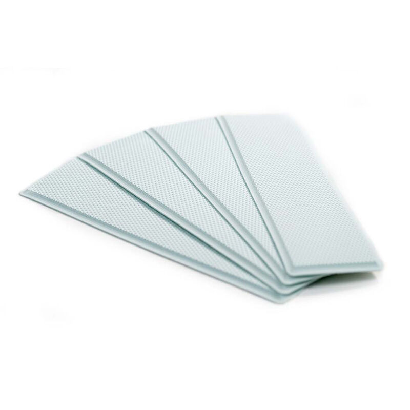 SeaDek 3.75" x 12.75" x 5mm 4-Piece Step Kit - Caribbean Blue Embossed image number 1