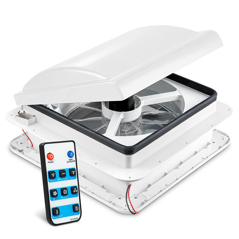 14" Hike Crew Roof Vent Fan, 6 Speed RL image number 1