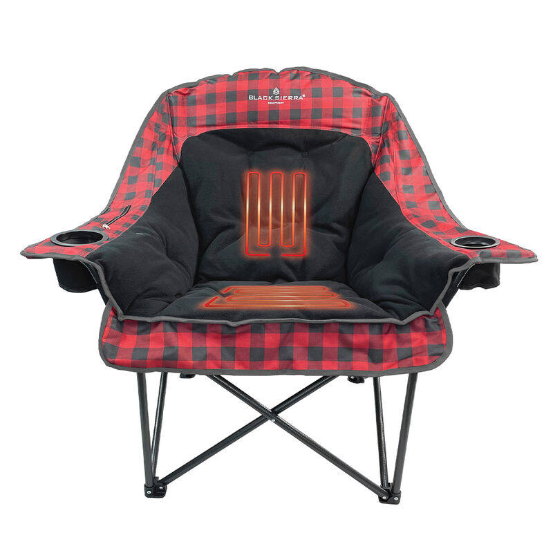 Black Sierra Heated Comfort Cloud Chair image number 7