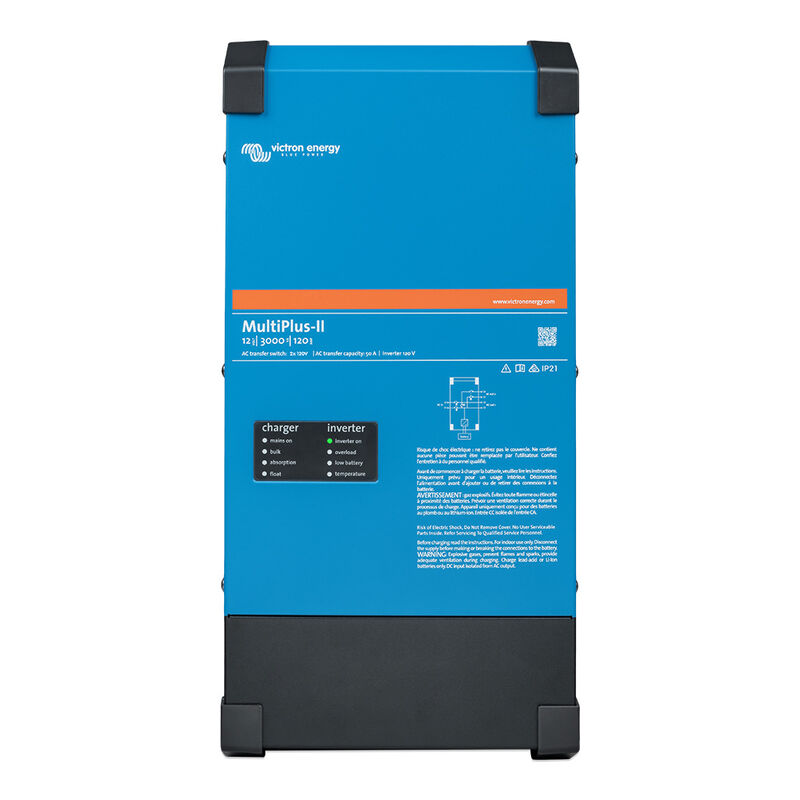 Victron Energy MultiPlus-II Inverter Charger, 12/3000/120-50 with Two 120V (UL) image number 2