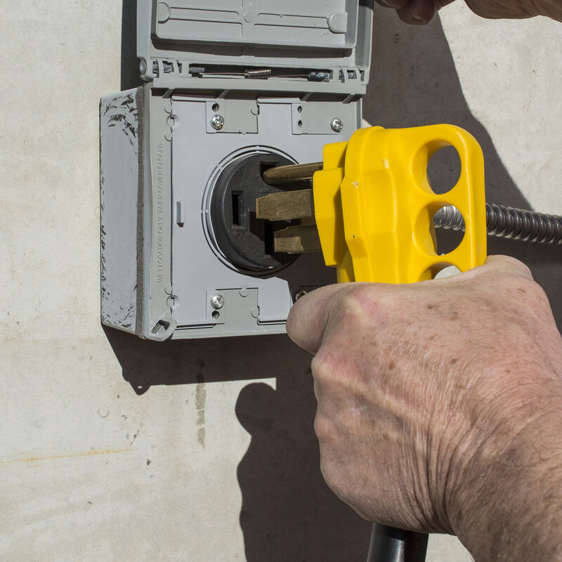 Sportsman Series 30 Ft. 125/250 Volt 50 Amp Marine Type Pigtail Extension Cord image number 5